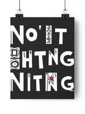 Nothing 2 Premium Poster